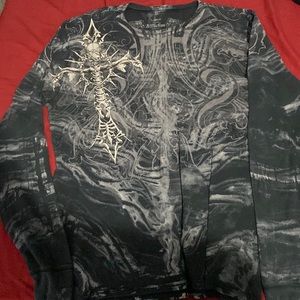 affliction long sleeve tee